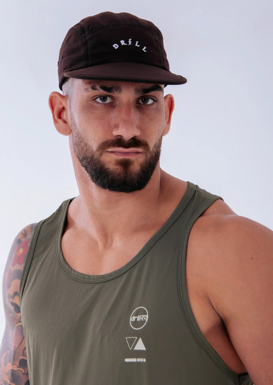 boné five panel tunnel drill Drill