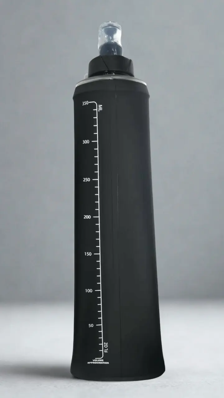 garrafa dobrável soft flask - silicone - 350ml Drill