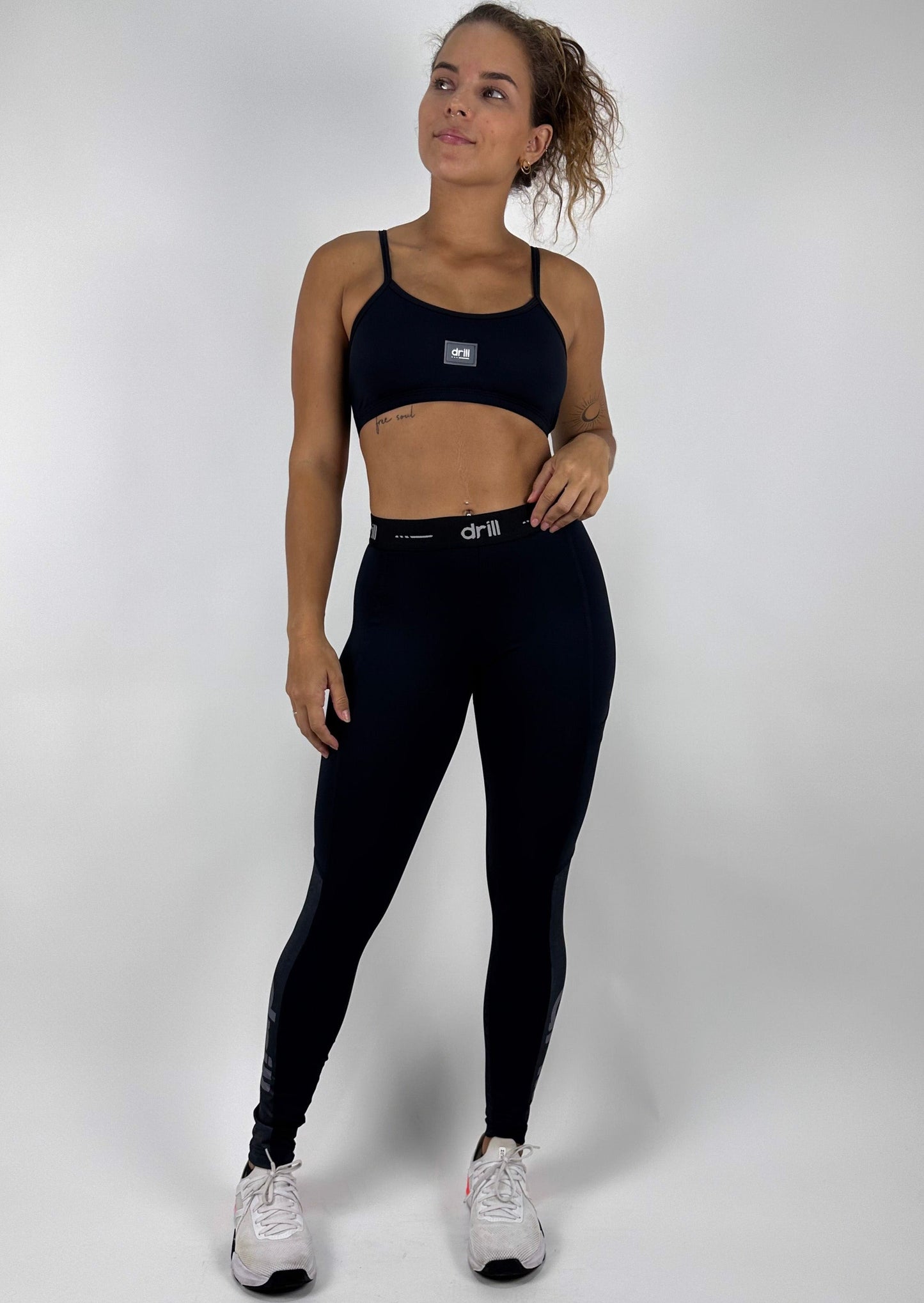 legging broke other side preto Drill