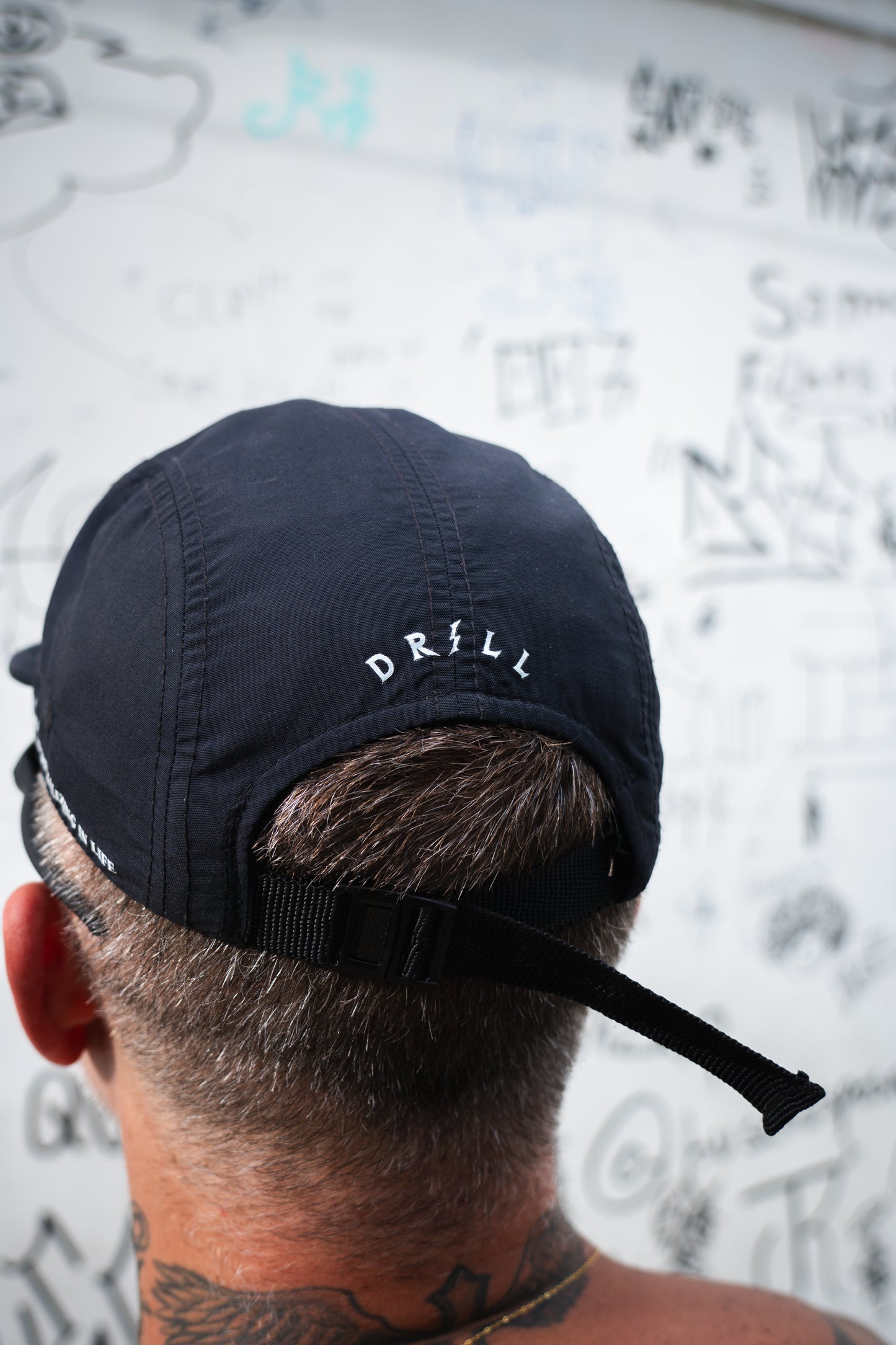 boné five panel blackblack