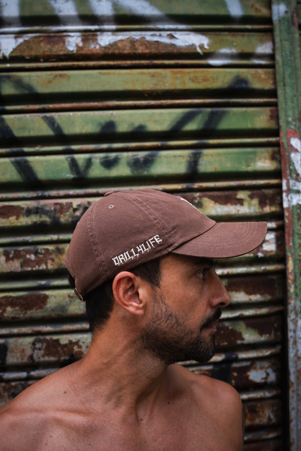 boné dad hat D4L brown