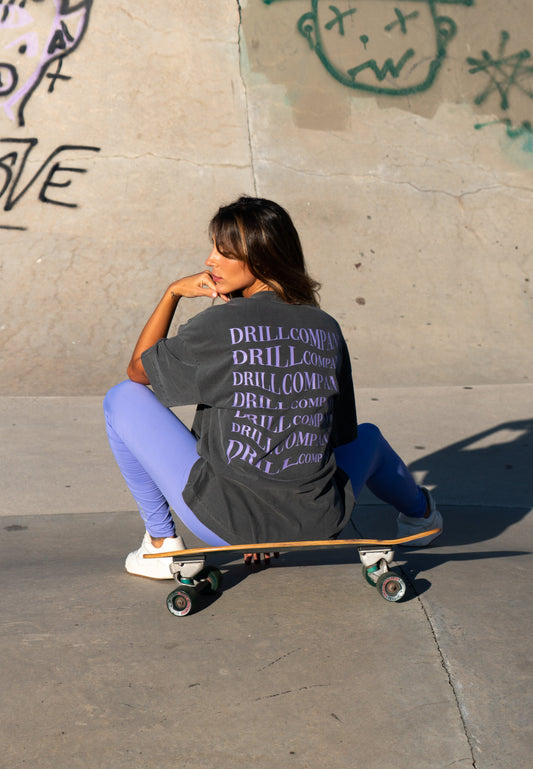 camisa oversized unisex wave spot Drill