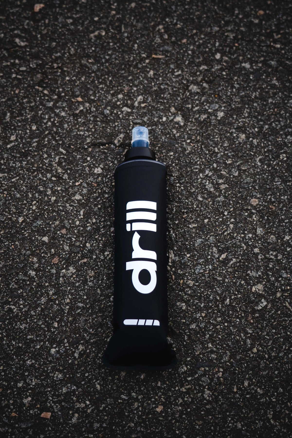 garrafa dobrável soft flask - silicone - 350ml Drill