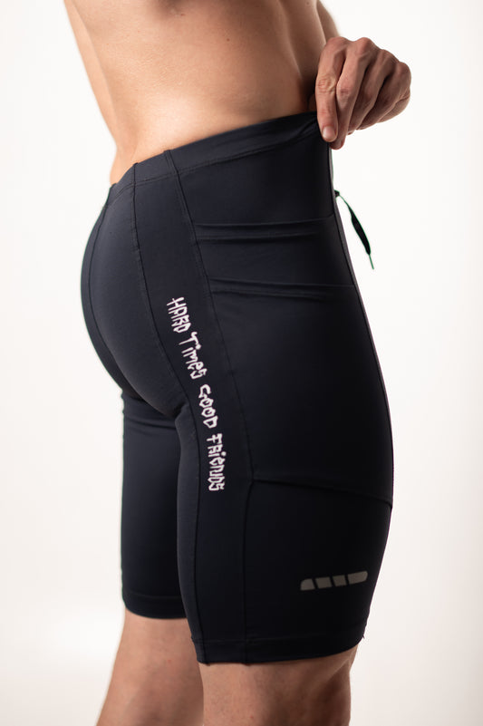 short compression 2.0 resilience black