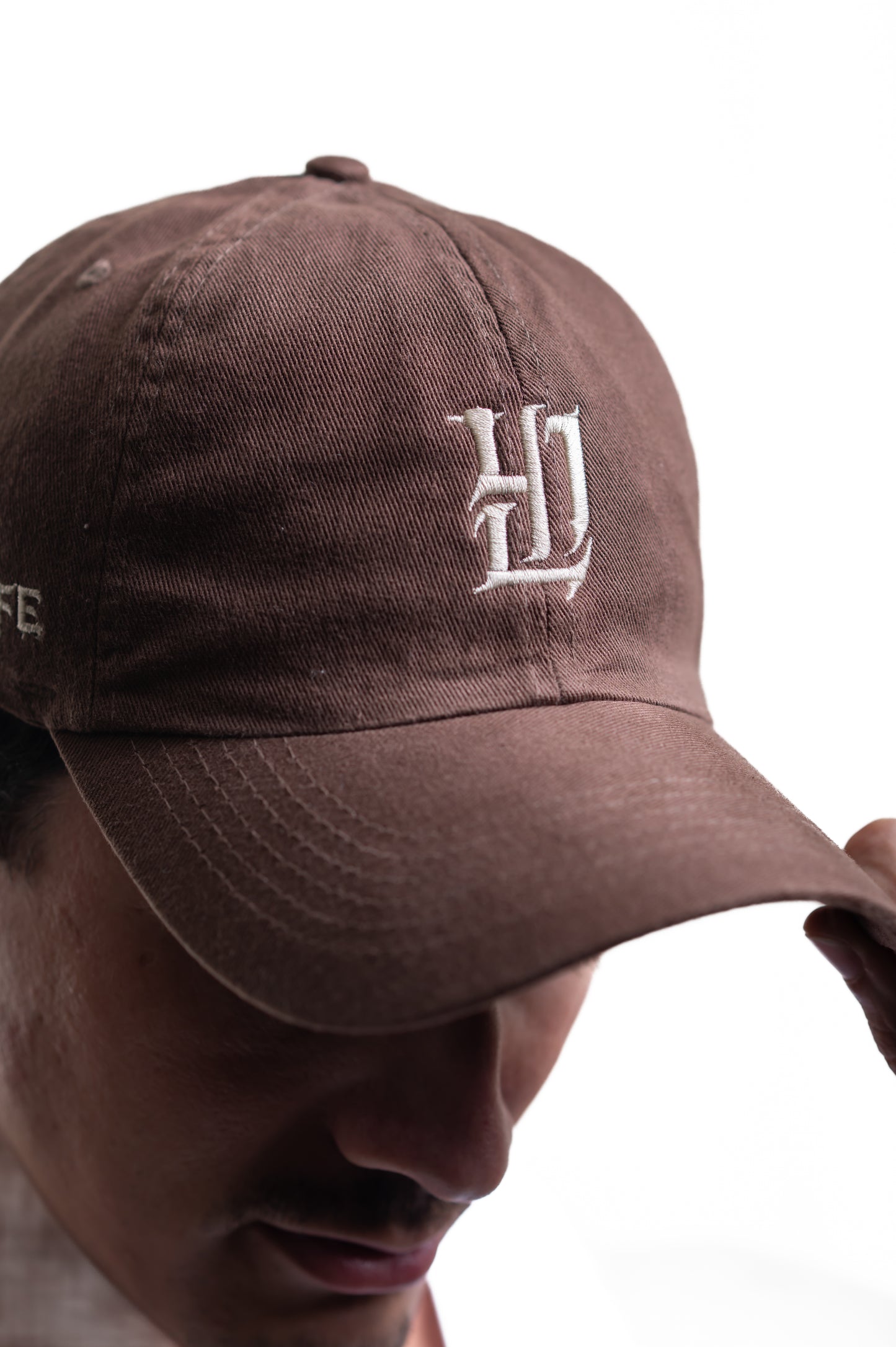 boné dad hat D4L brown