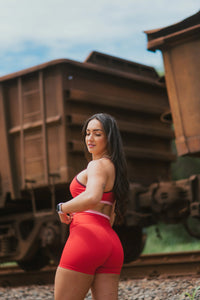 short one feminino tunnel narn Drill