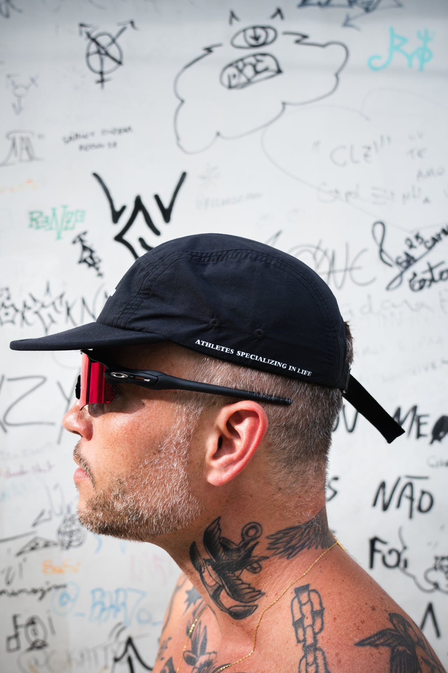 boné five panel blackblack