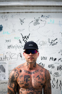 boné five panel blackblack