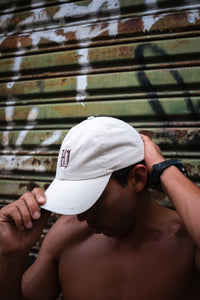 boné dad hat D4L offwhite