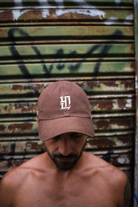 boné dad hat D4L brown