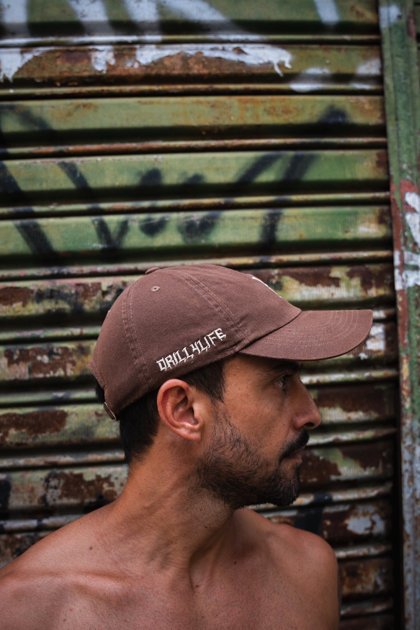 boné dad hat D4L brown
