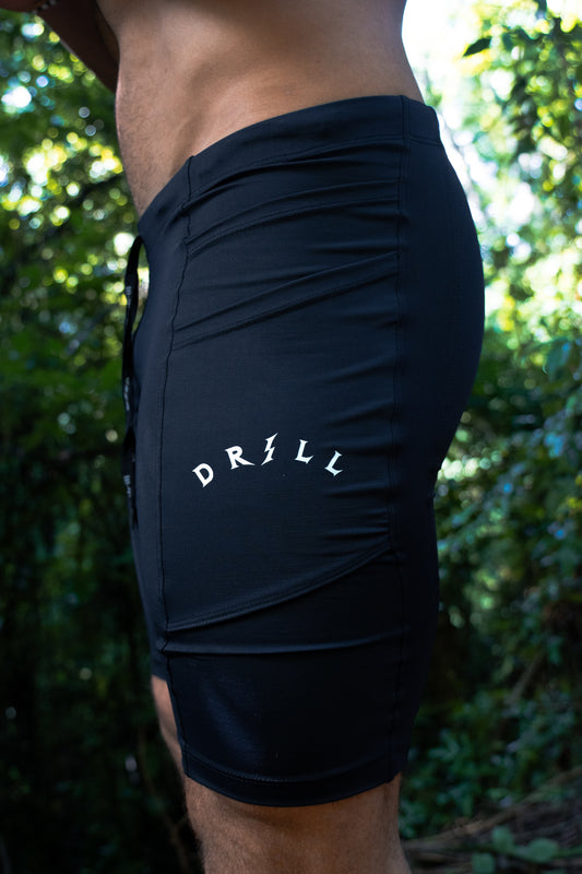 short compression 2.0 resilience black