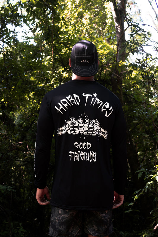 camisa manga longa dev hard times