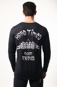camisa manga longa dev hard times