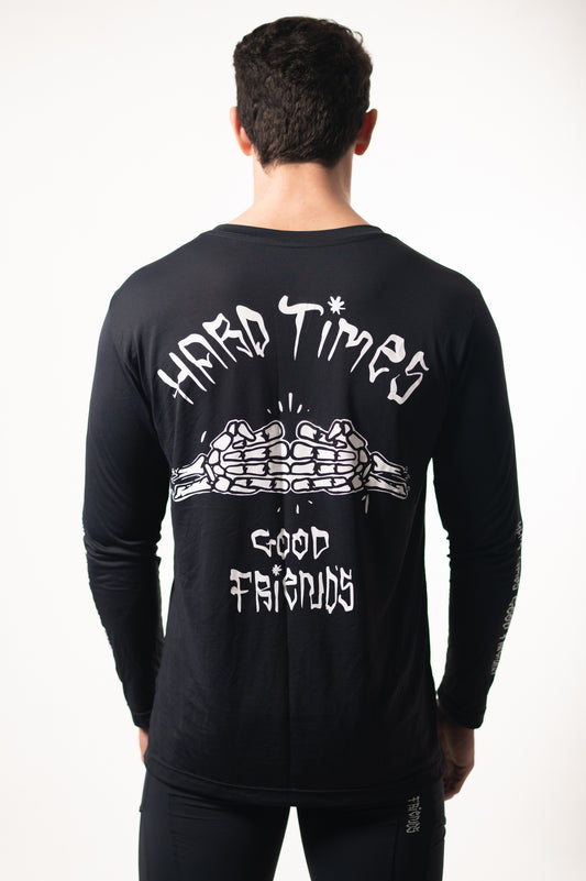 camisa manga longa dev hard times