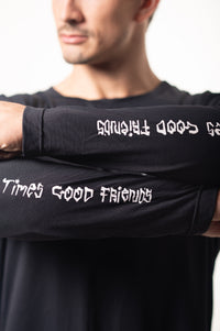 camisa manga longa dev hard times