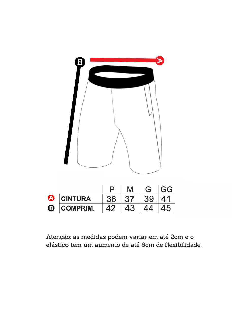 bermuda dope other side preto Drill